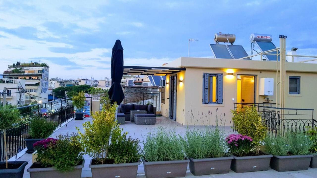 D&E Technopolis Apartments Athen Exterior foto
