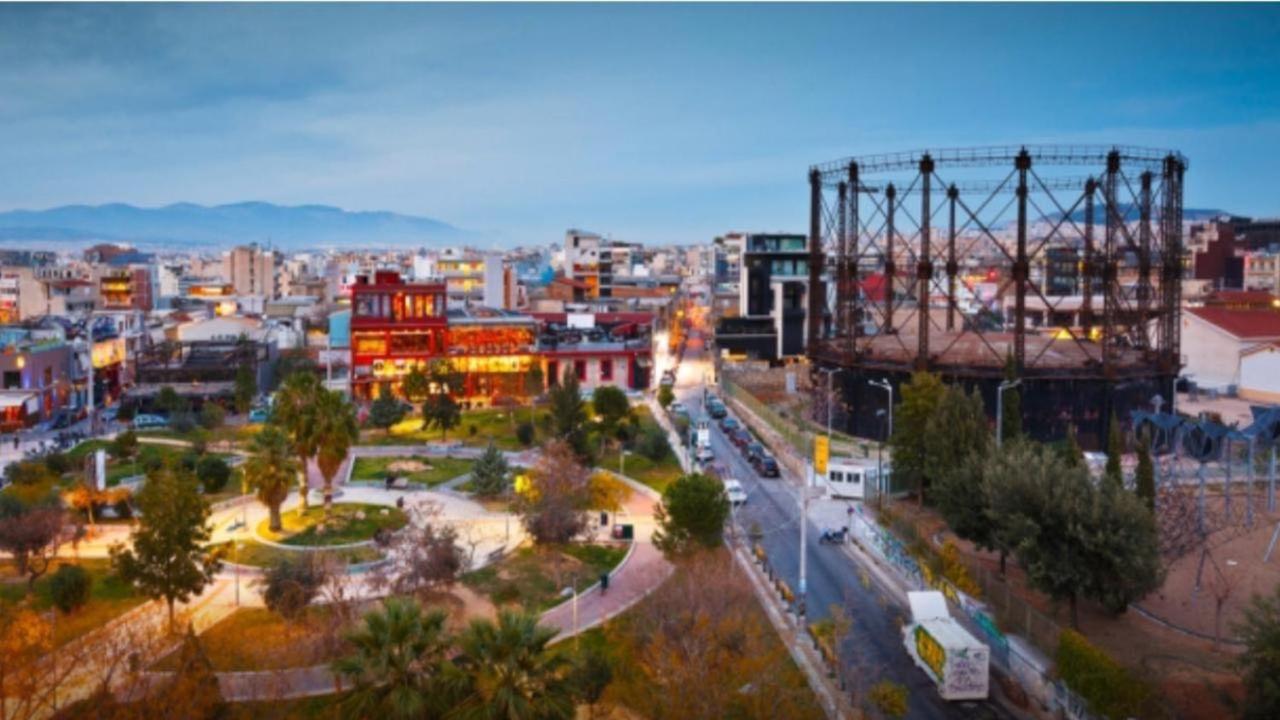 D&E Technopolis Apartments Athen Exterior foto
